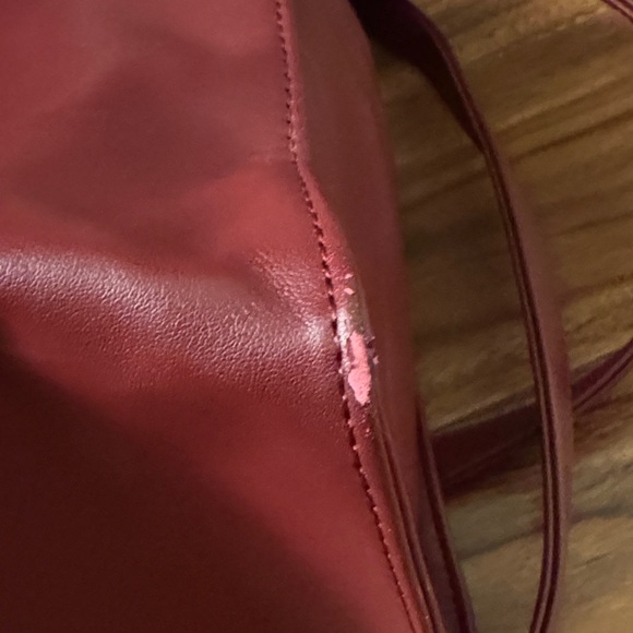 Telfar Burgundy Tote Bag - Oxblood Medium - Picture 4 of 7